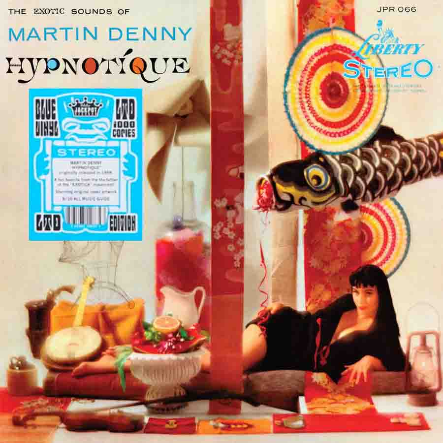 
  
  Martin Denny ‎– Hypnotique (Ltd. Ed.) (Blue Vinyl) LP Vinilo
  
