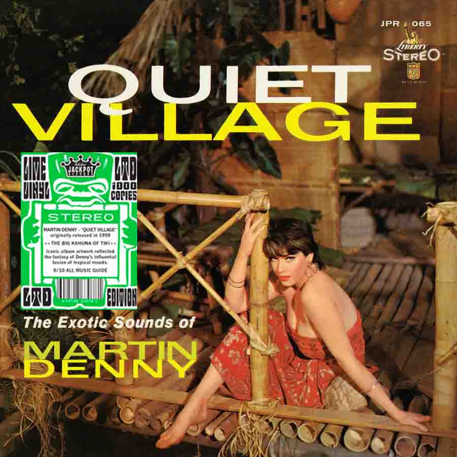 
  
  Martin Denny ‎– Quiet Village (Ltd. Ed.) (Lime Vinyl) LP Vinilo
  
