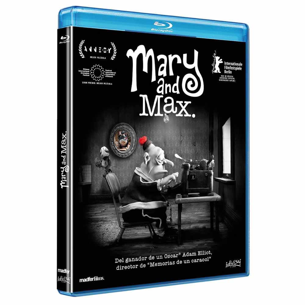 
  
  Mary and Max Blu-Ray
  
