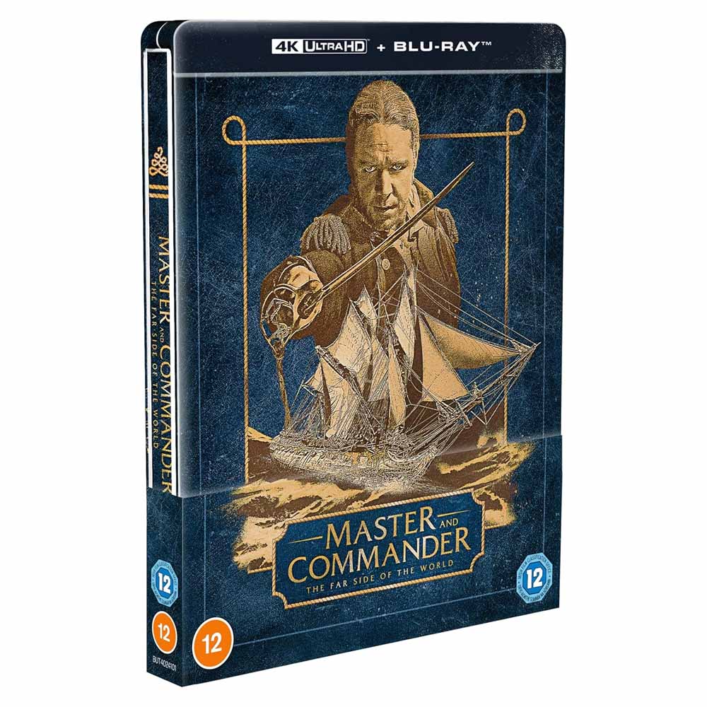 
  
  Master and Commander (Steelbook) 4K UHD + Blu-Ray (UK Import)
  
