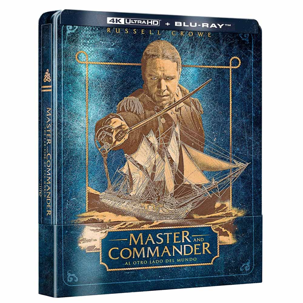 
  
  Master and Commander - Edición Metálica 4K UHD + Blu-Ray
  
