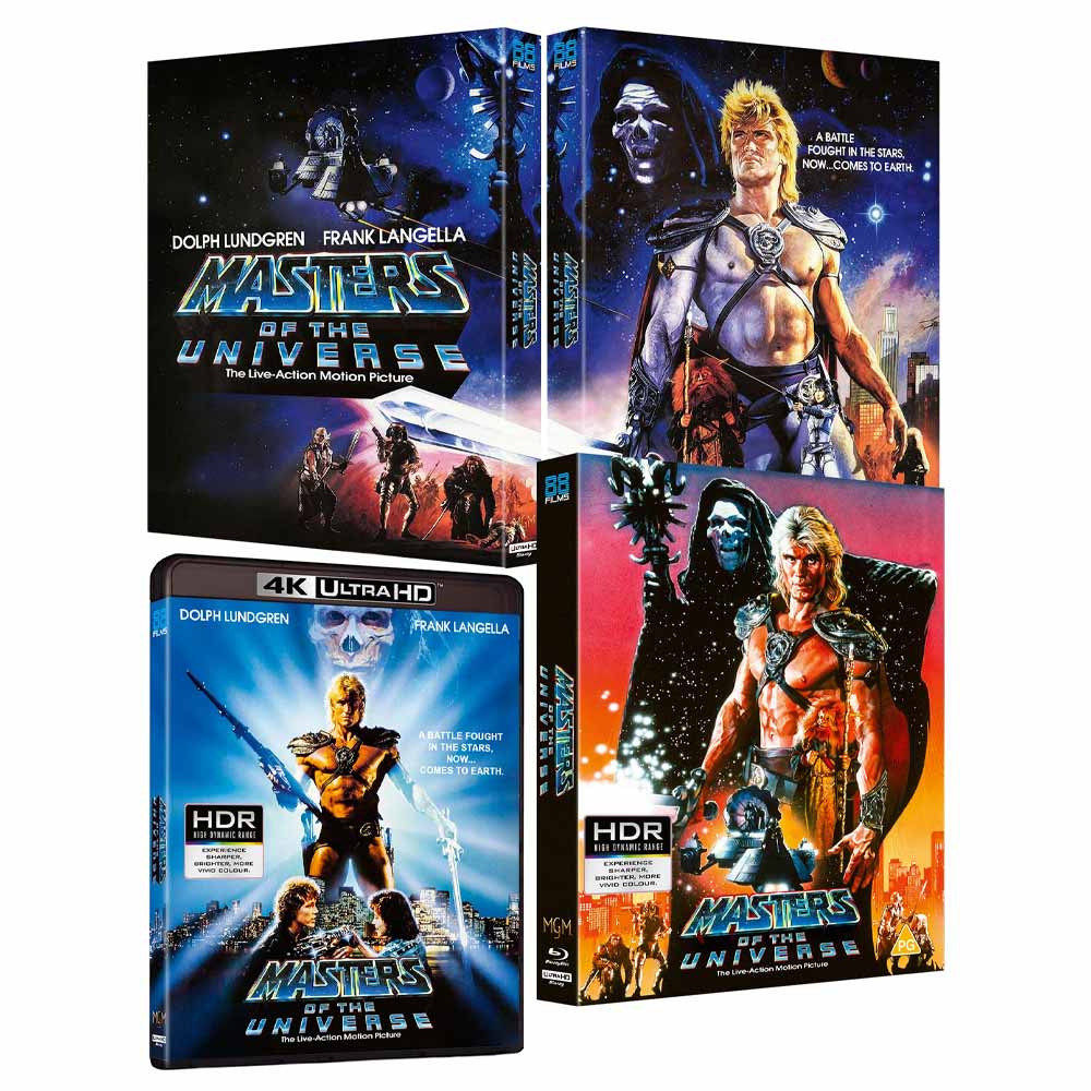 Masters of the Universe (Limited Edition) 4K UHD + Blu-Ray (UK Import) 88 Films