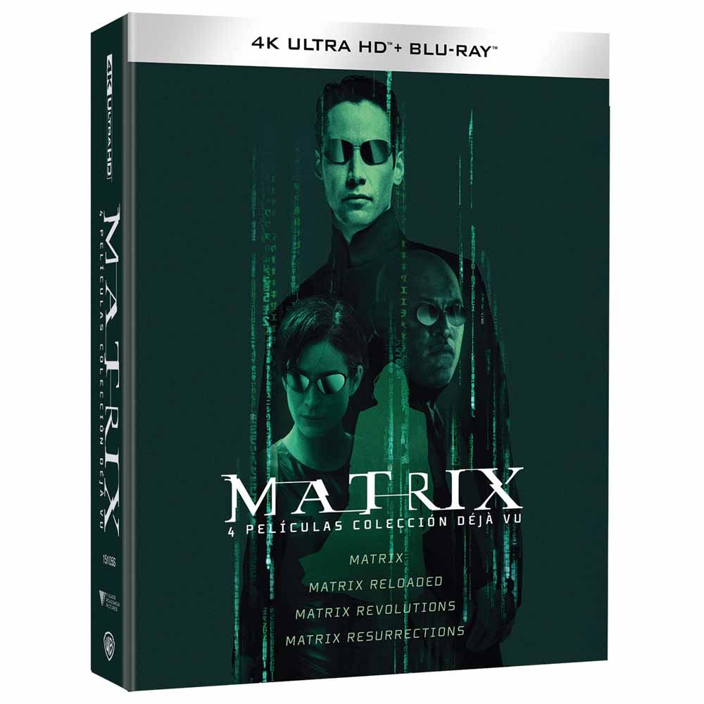 Matrix - 4 Películas Colección Déjà Vu 4K UHD + Blu-Ray