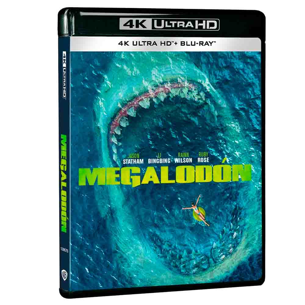 
  
  Megalodón 4K UHD + Blu-Ray
  
