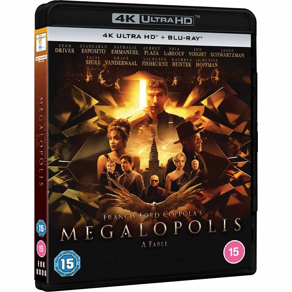 
  
  Megalopolis 4K UHD + Blu-Ray (UK Import)
  
