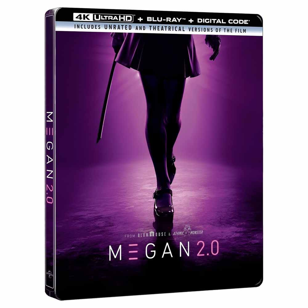 
  
  M3gan 2.0 (aka Megan) (Steelbook) 4K UHD + Blu-Ray (US Import)
  
