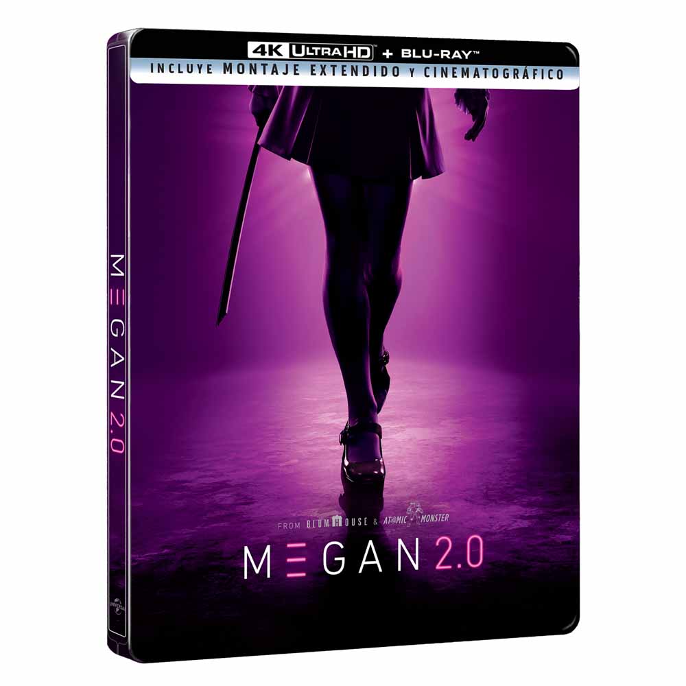 
  
  M3GAN 2.0 - Edición Metálica 4K UHD + Blu-Ray
  
