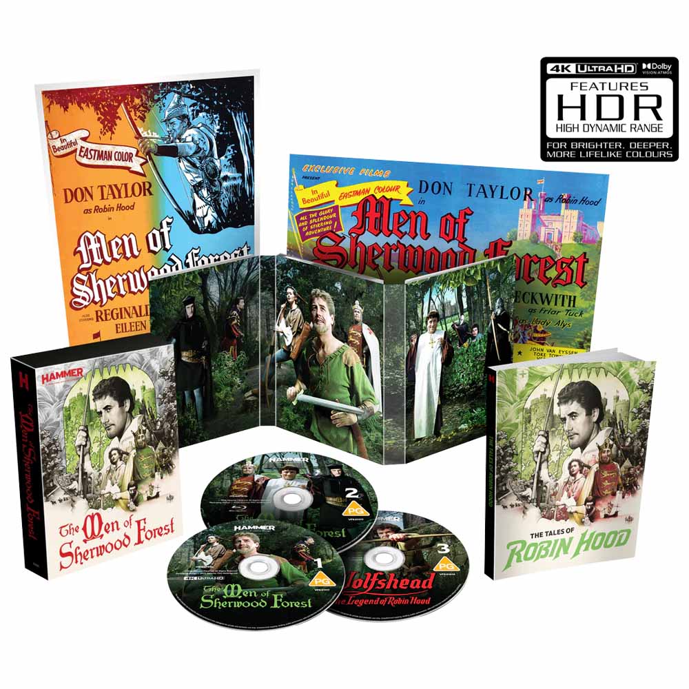 The Men of Sherwood Forest (Limited Collector's Edition) 4K UHD + Blu-Ray (UK Import)
