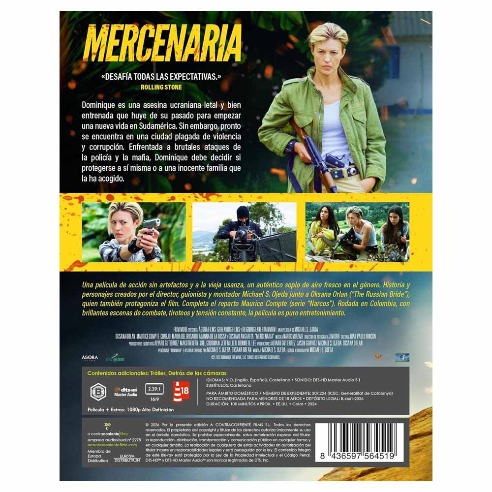 Mercenaria Blu-Ray