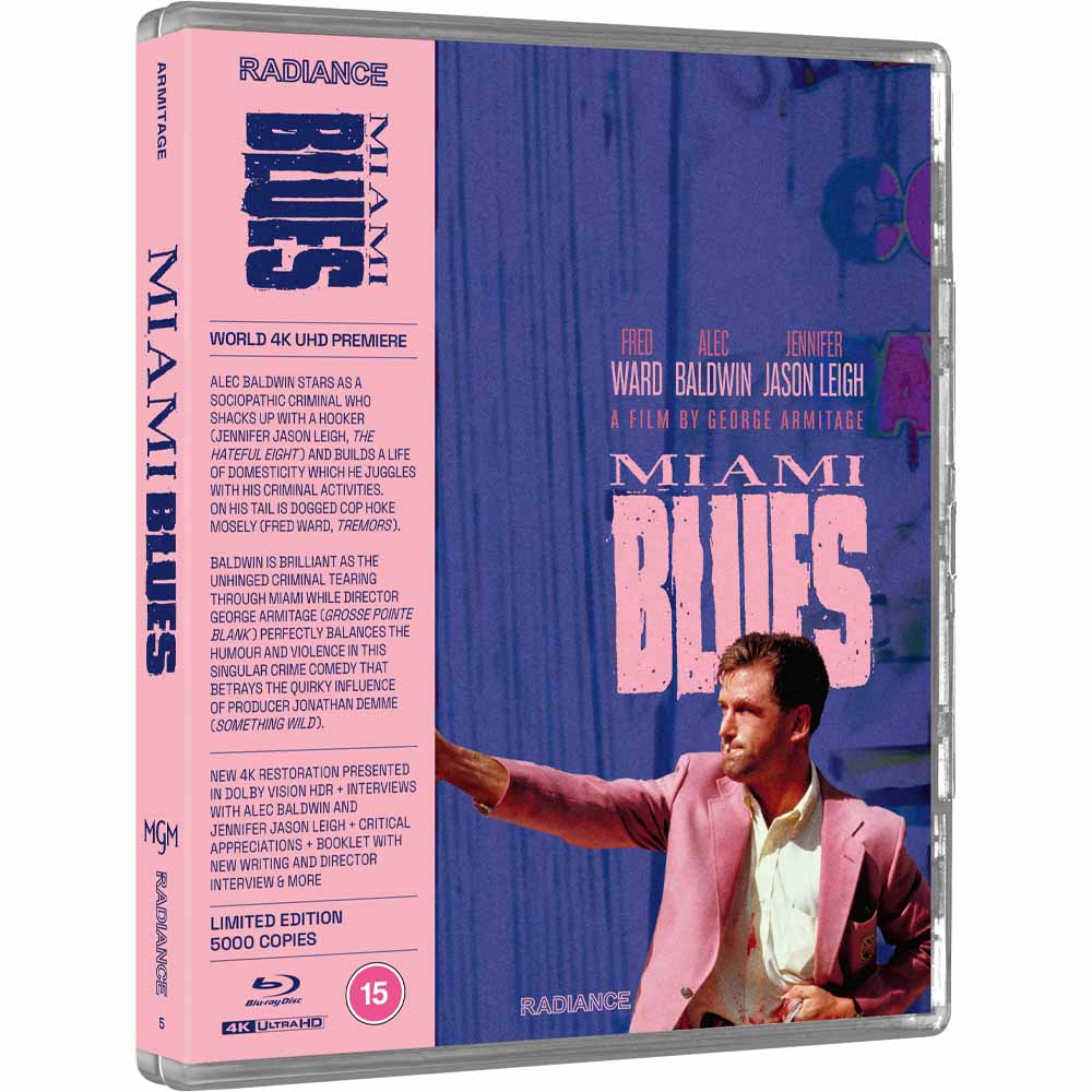 
  
  Miami Blues (Limited Edition) 4K UHD + Blu-Ray (UK Import)
  
