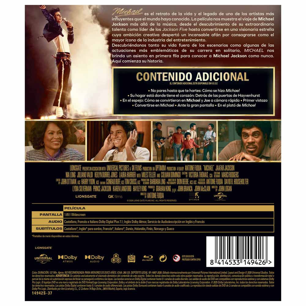Michael 4K UHD + Blu-Ray