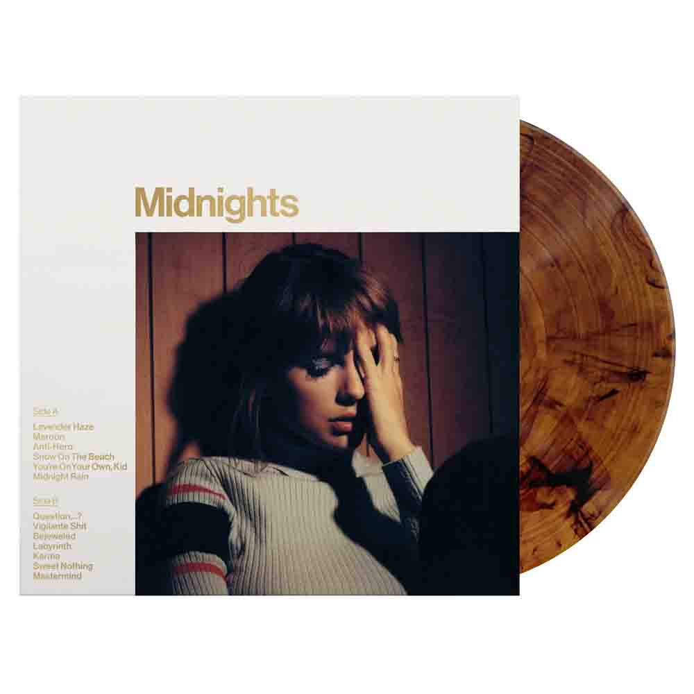 
  
  Taylor Swift – Midnights (Mahagony Edition) LP Vinilo
  
