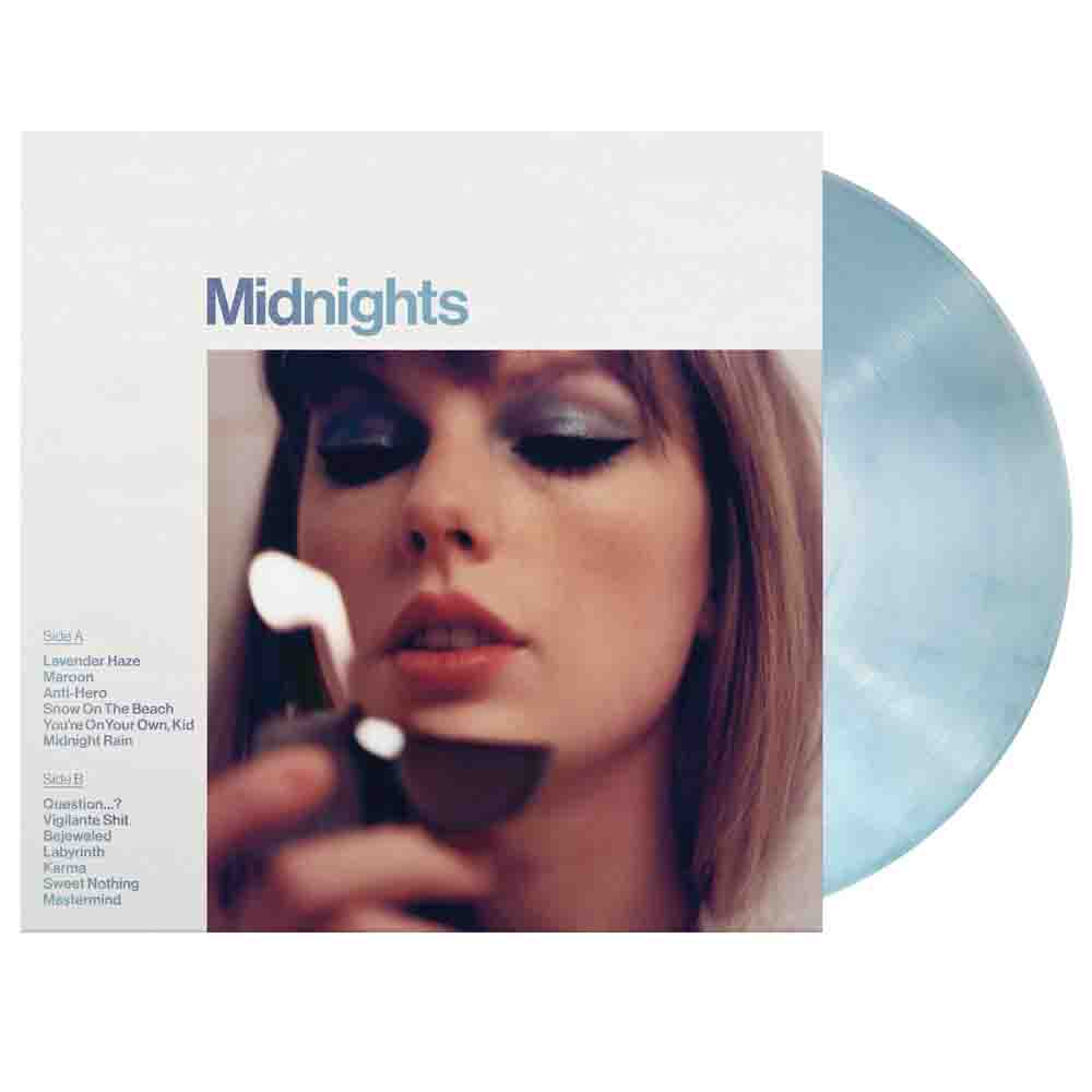 
  
  Taylor Swift – Midnights (Moonstone Blue Edition) LP Vinilo
  
