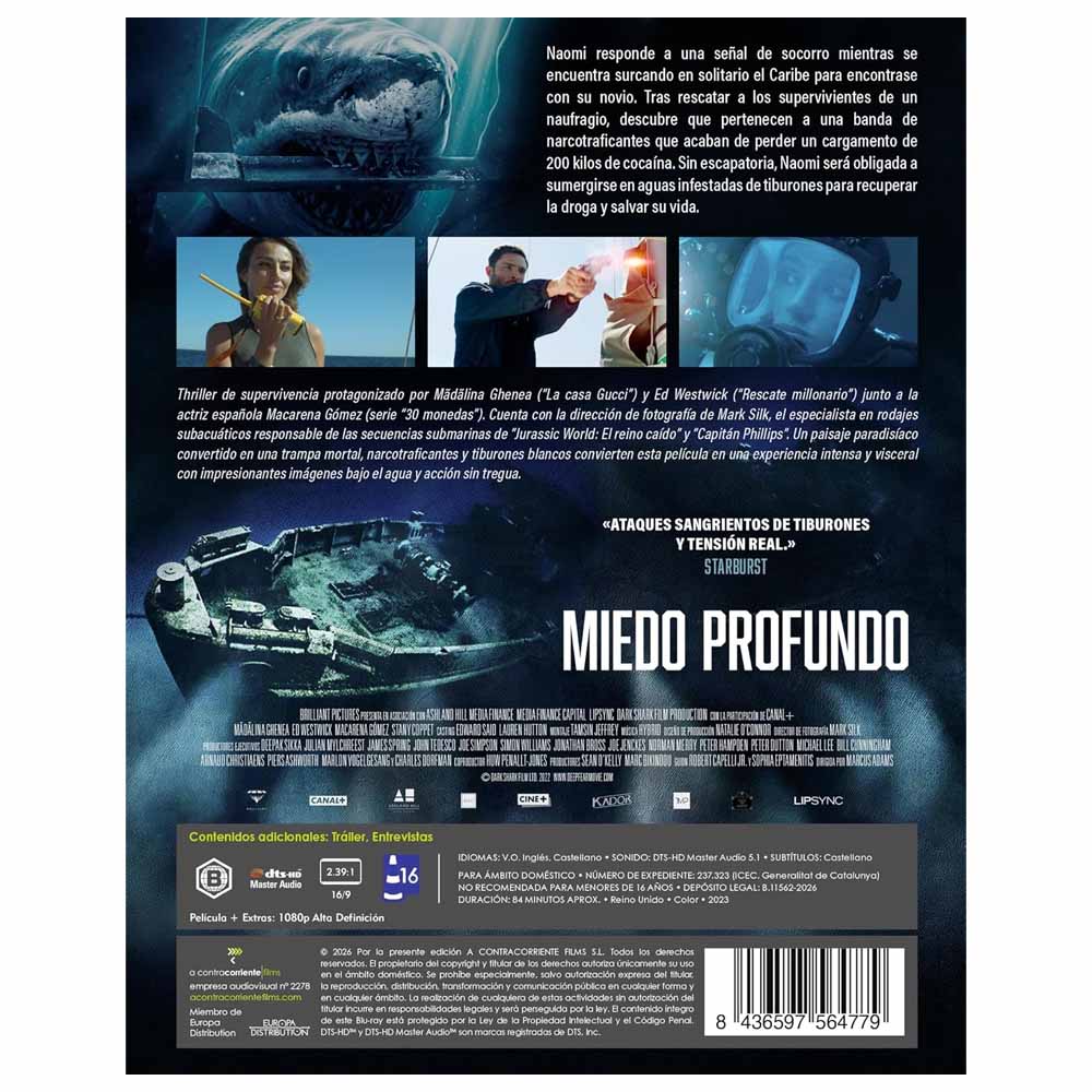 Miedo Profundo Blu-Ray