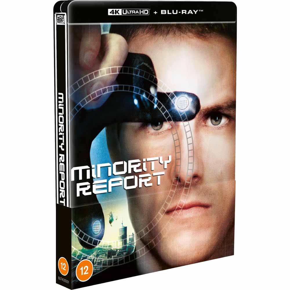 
  
  Minority Report (Steelbook) 4K UHD + Blu-Ray (UK Import)
  
