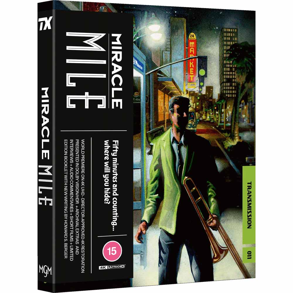 
  
  Miracle Mile (Limited Edition) 4K UHD + Blu-Ray (UK Import)
  
