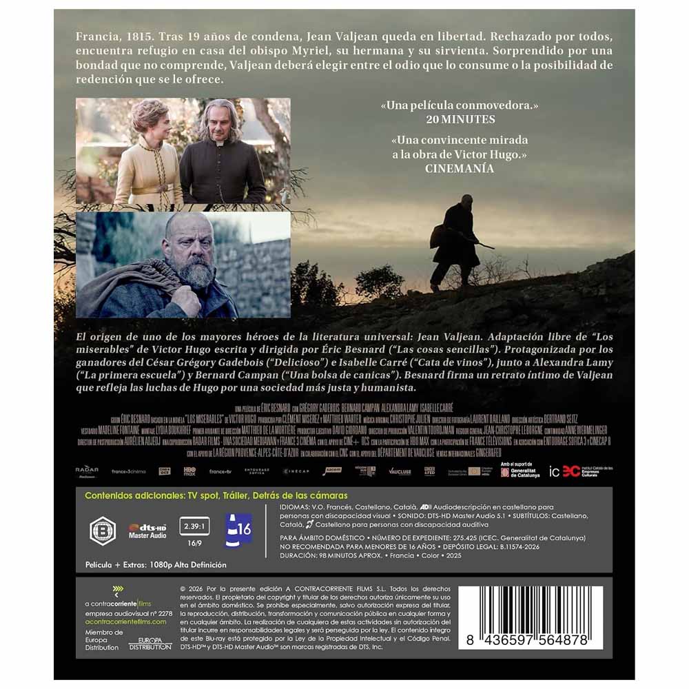 Los Miserables: El Origen Blu-Ray