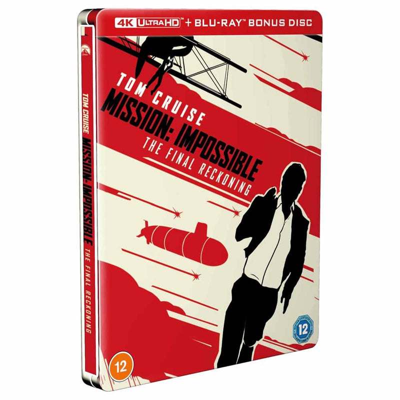 Mission Impossible: The Final Reckoning (Steelbook) 4K UHD (UK Import)