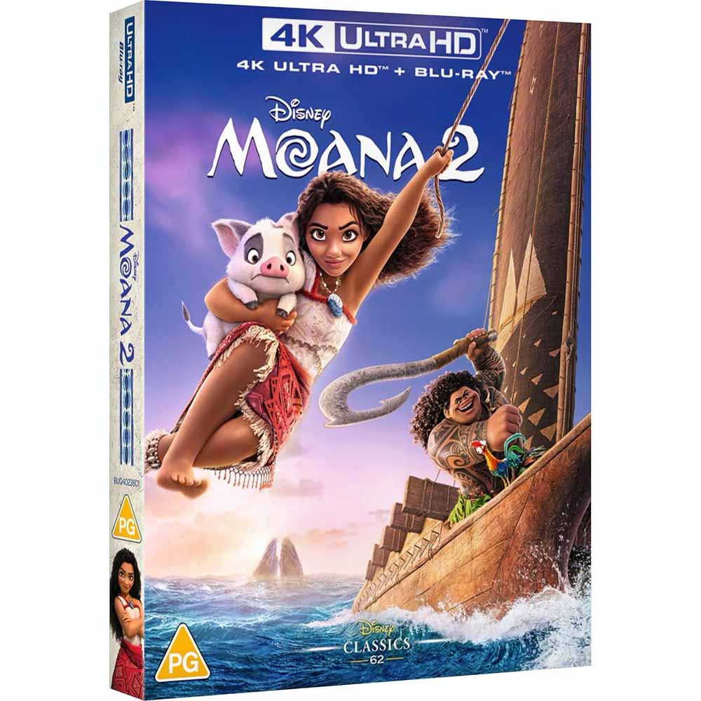 
  
  Moana 2 4K UHD + Blu-Ray (UK Import)
  
