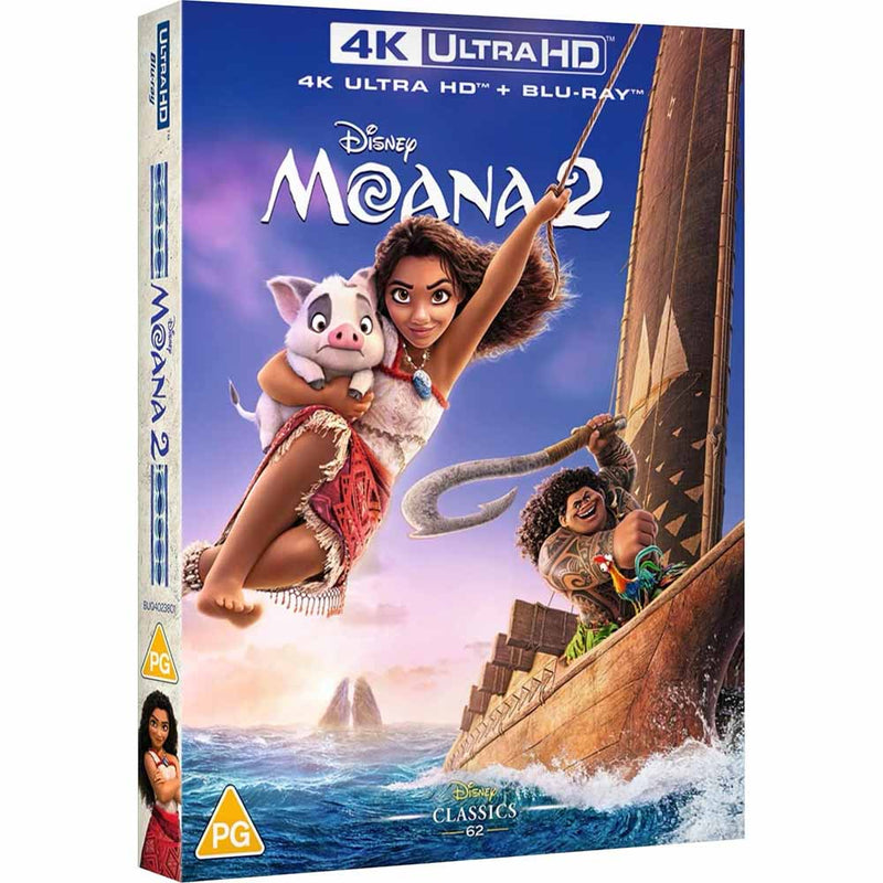 Moana 2 4K UHD + Blu-Ray (UK Import)