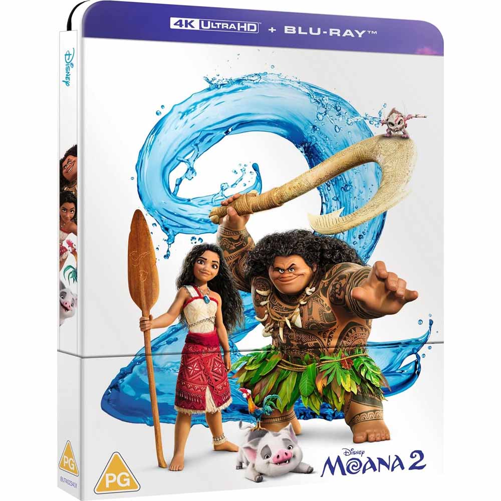 
  
  Moana 2 (Steelbook) 4K UHD + Blu-Ray (UK Import)
  
