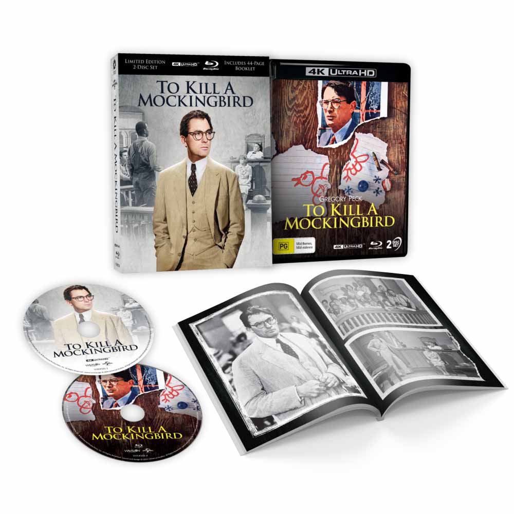 
  
  To Kill A Mockingbird Ltd. Ed. 3D Lenticular Hardcase 4K UHD + Blu-Ray (Australia Import)
  
