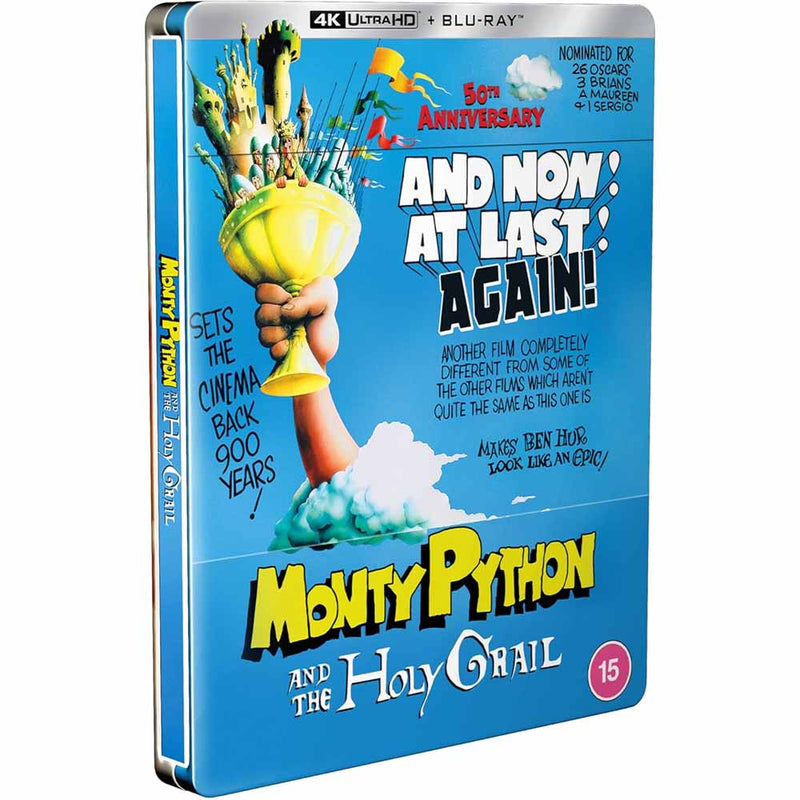 Monty Python and the Holy Grail (Steelbook) 4K UHD + Blu-Ray (UK Import)