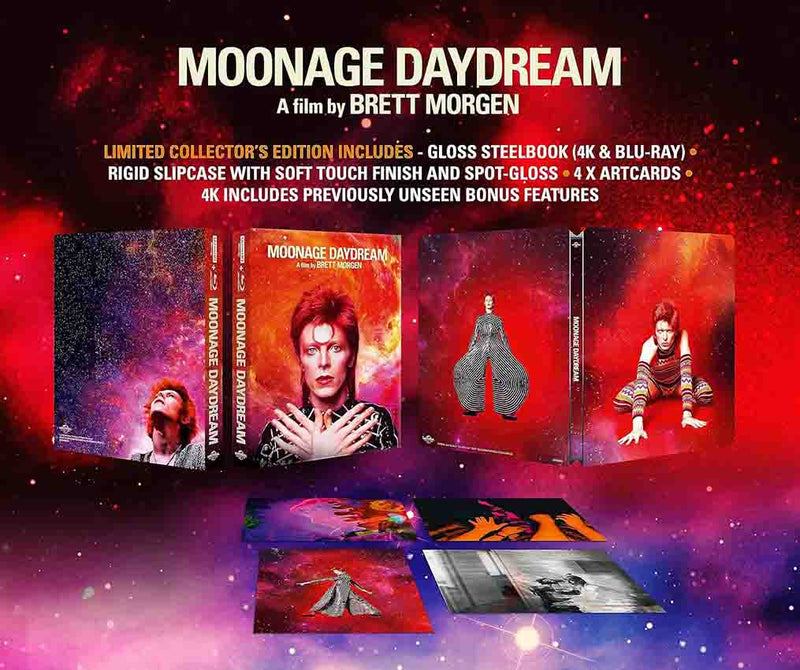 Moonage Daydream Ltd. Collectors Edition (UK) 4K Ultra HD + Blu-Ray
