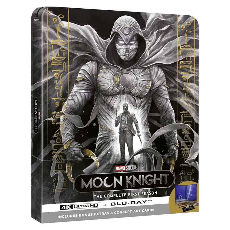 Moon Knight: The Complete First Season Steelbook (UK Import) 4K UHD + Blu-Ray