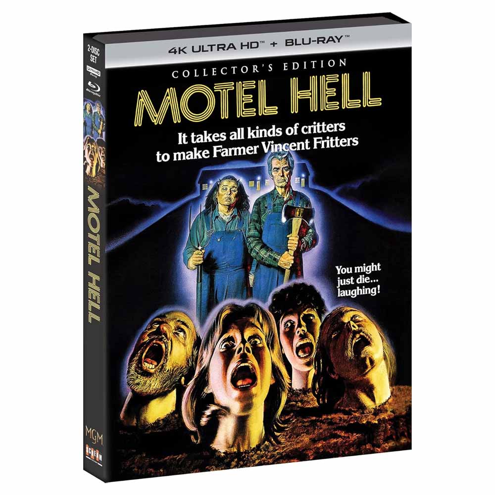 
  
  Motel Hell - Collector's Edition (+Slipcover) 4K UHD + Blu-Ray (US Import)
  
