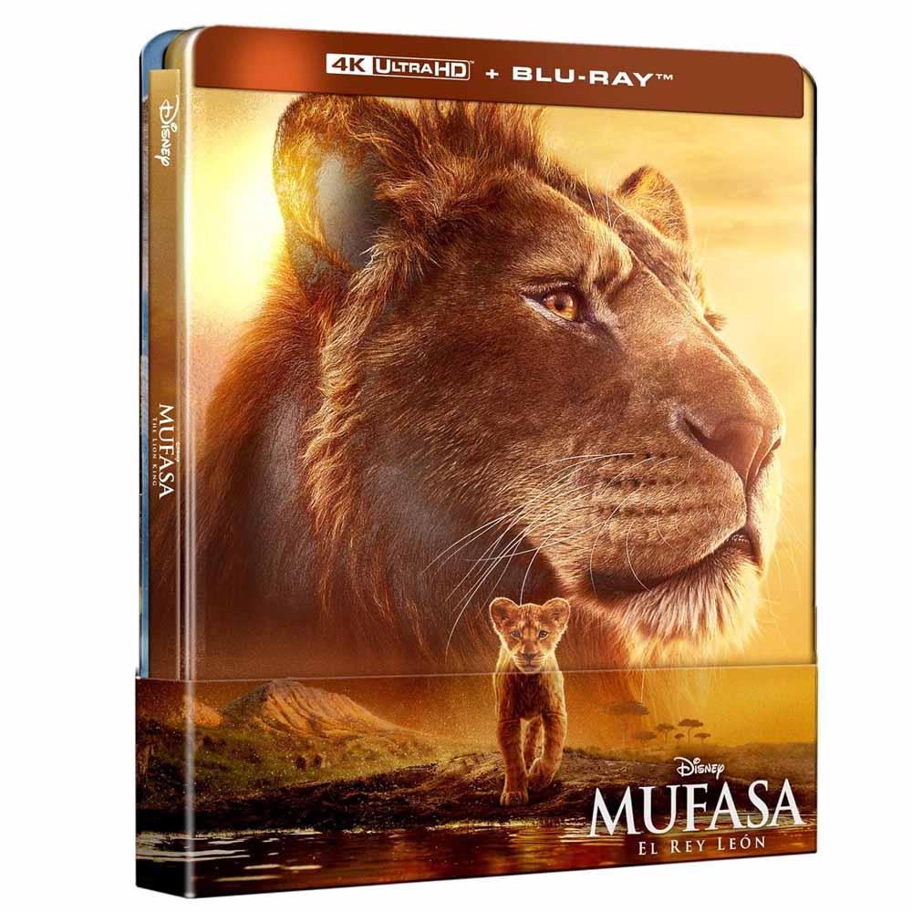 
  
  Mufasa: El Rey León - Edición Metálica 4K UHD + Blu-Ray
  
