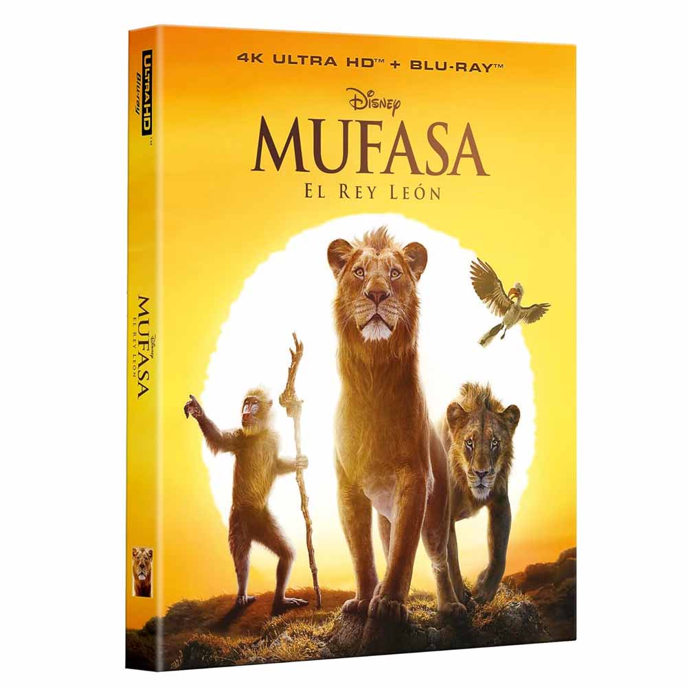 
  
  Mufasa: El Rey León - 4K UHD + Blu-Ray
  
