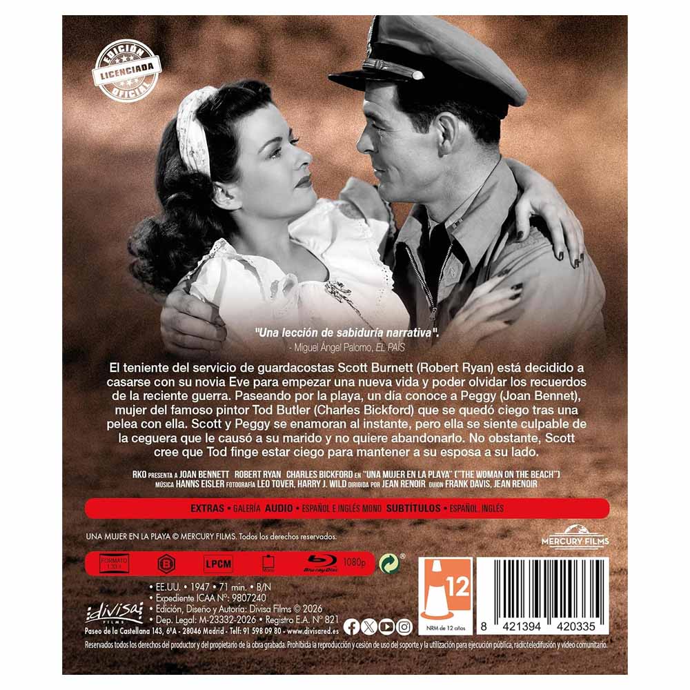 Una mujer en la playa Blu-Ray