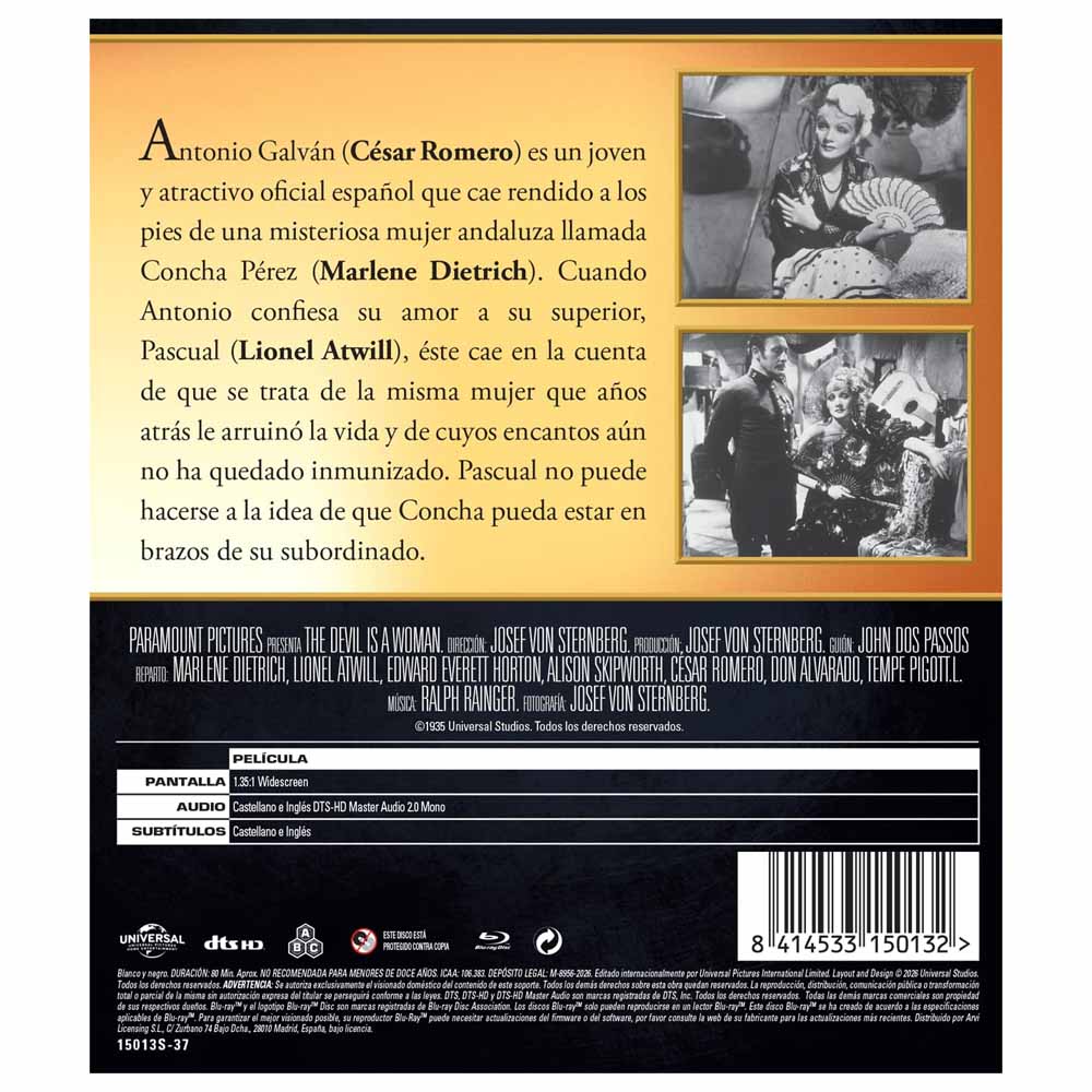 El Diablo es una Mujer Blu-Ray