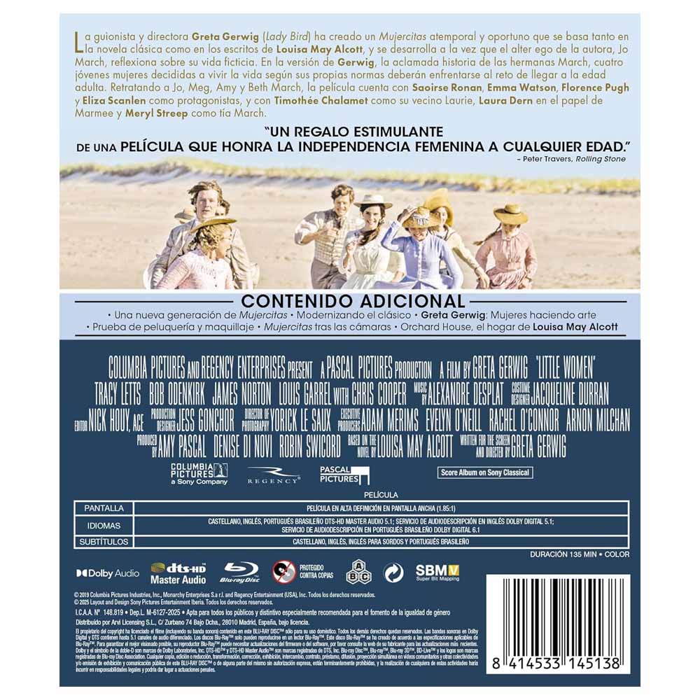 Mujercitas Blu-Ray