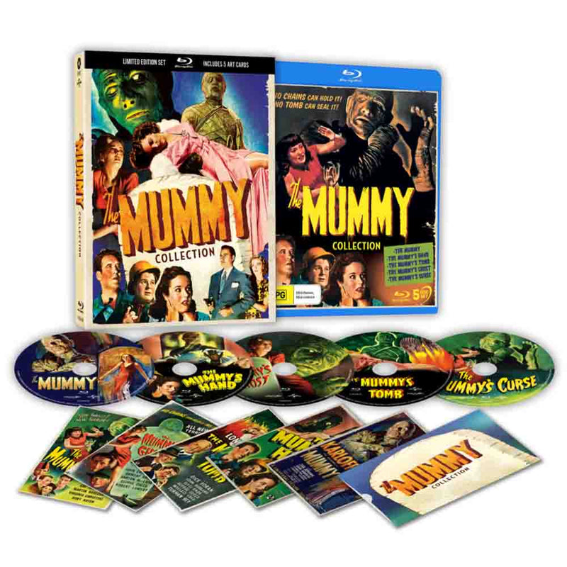 The Mummy Collection (Limited Edition) Blu-Ray (Australia Import) ViaVision