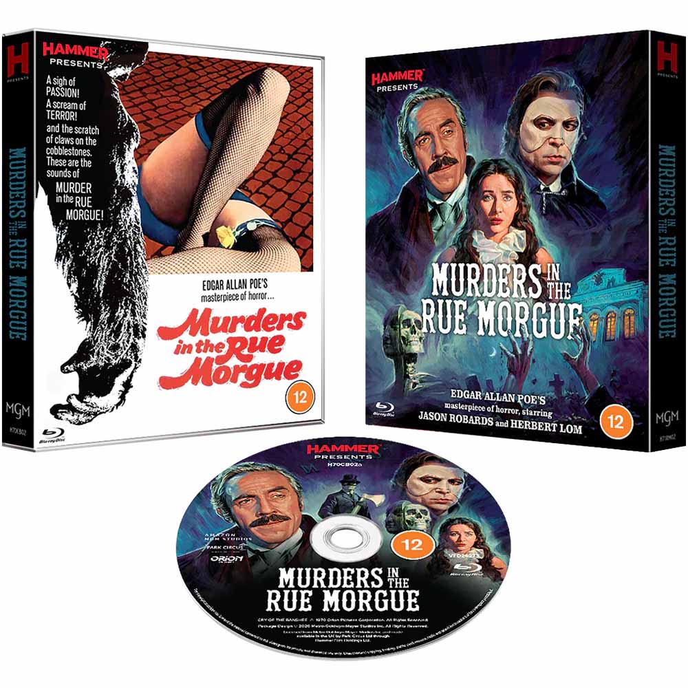 Murders in the Rue Morgue (Limited Edition) Blu-Ray (UK Import) Hammer Films