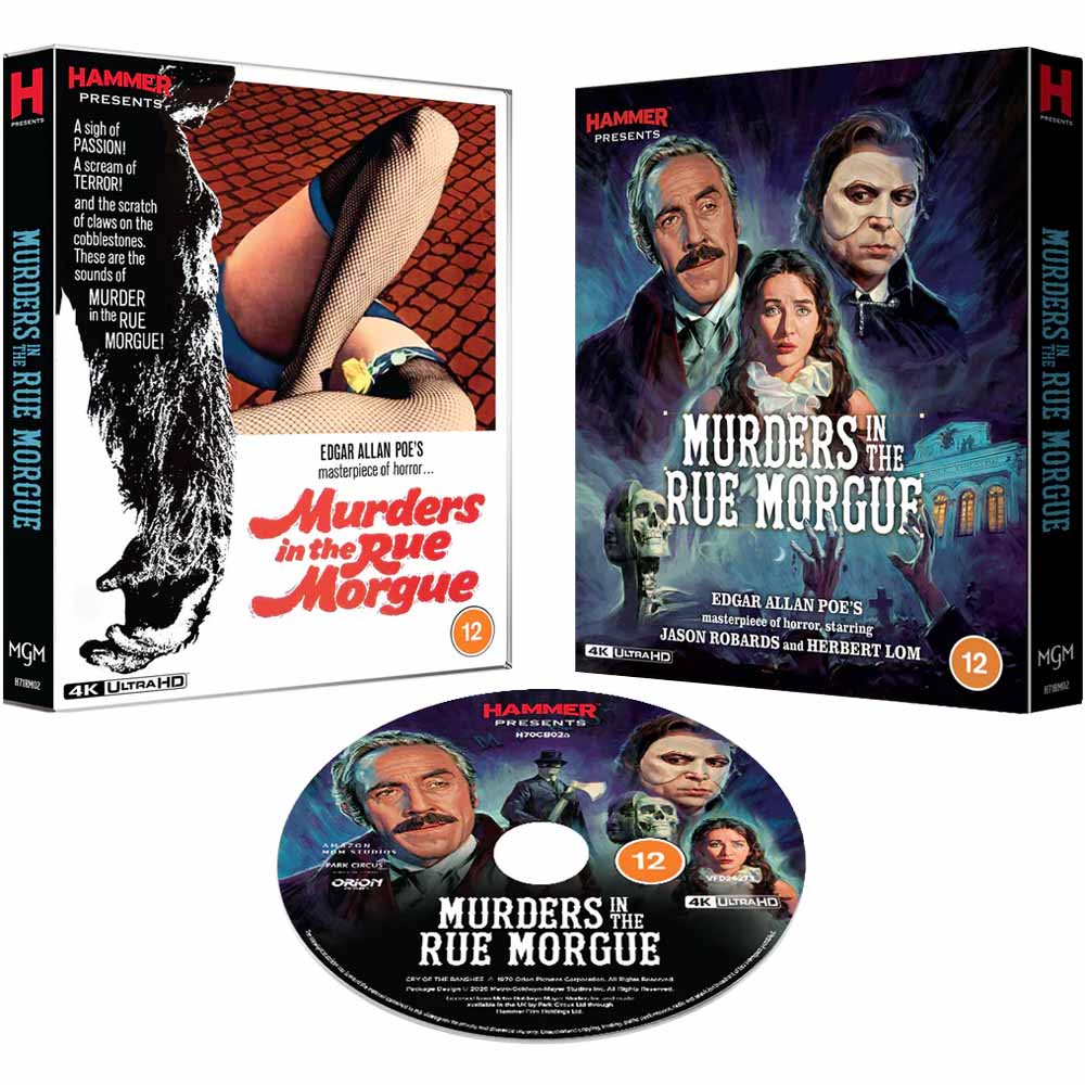 
  
  Murders in the Rue Morgue (Limited Edition) 4K UHD (UK Import)
  
