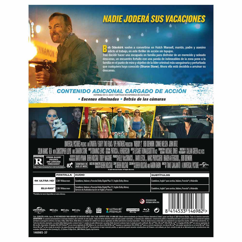 Nadie 2 - Edición Metálica 4K UHD + Blu-Ray