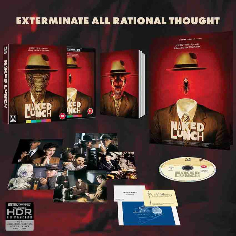 Naked Lunch Limited Edition (UK Import) 4K UHD
