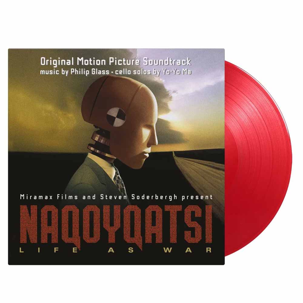 
  
  Naqoyqatsi - Life as War - Original Soundtrack 2 LP Vinyl (Translucent Red)
  
