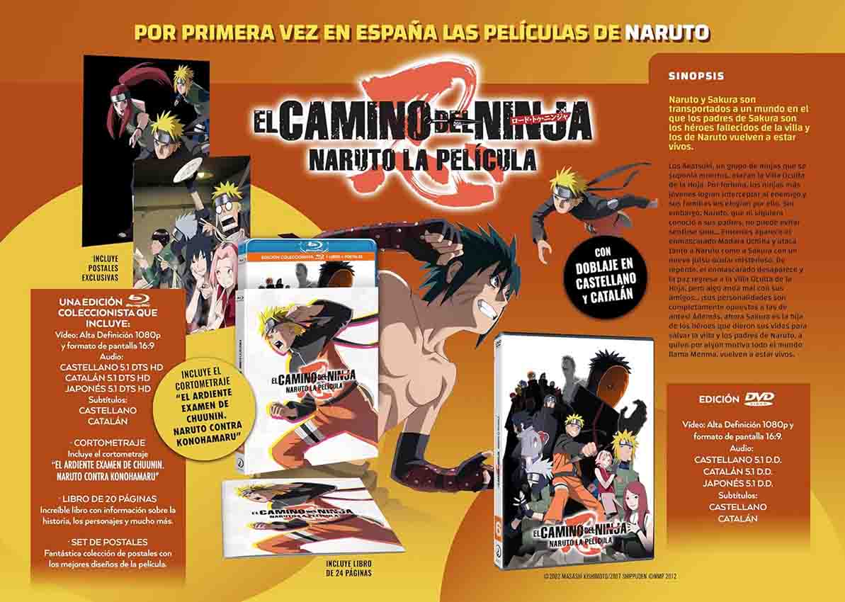 Naruto Shippuden La Película - El Camino del Ninja Blu-Ray