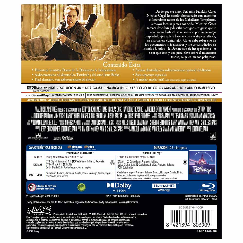 La Búsqueda 4K UHD + Blu-Ray