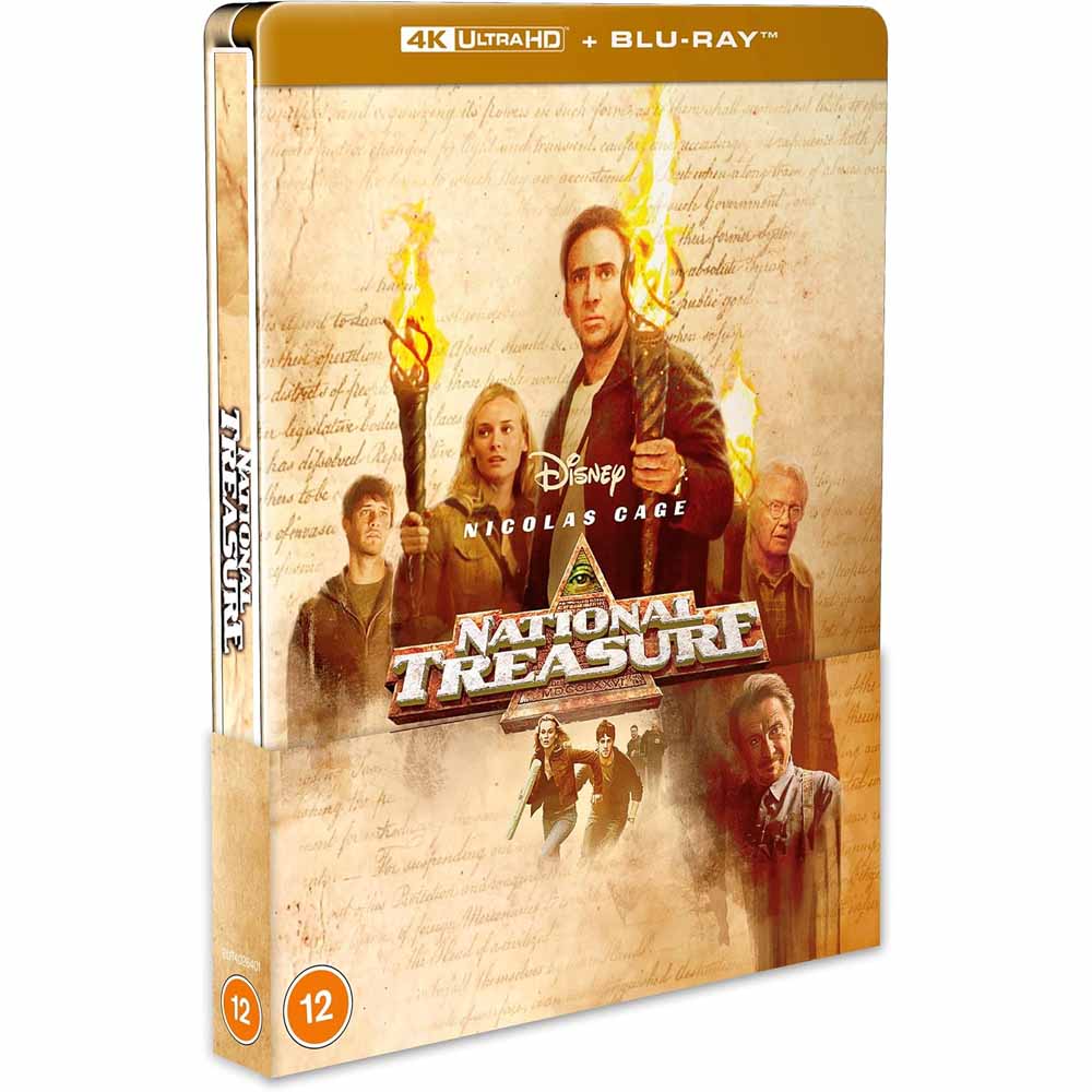 
  
  National Treasure (Steelbook) 4K UHD + Blu-Ray (UK Import)
  
