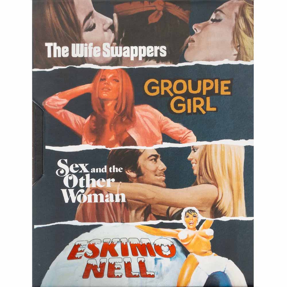 The Naughty World of Stanley Long (Limited Edition + Slipcase) Blu-Ray (US Import) Mélusine