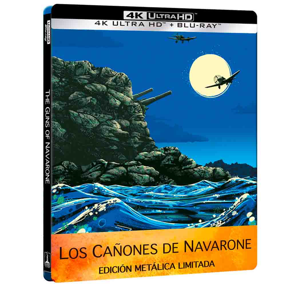 
  
  Los Cañones de Navarone - Edición Metálica 4K UHD + Blu-Ray
  
