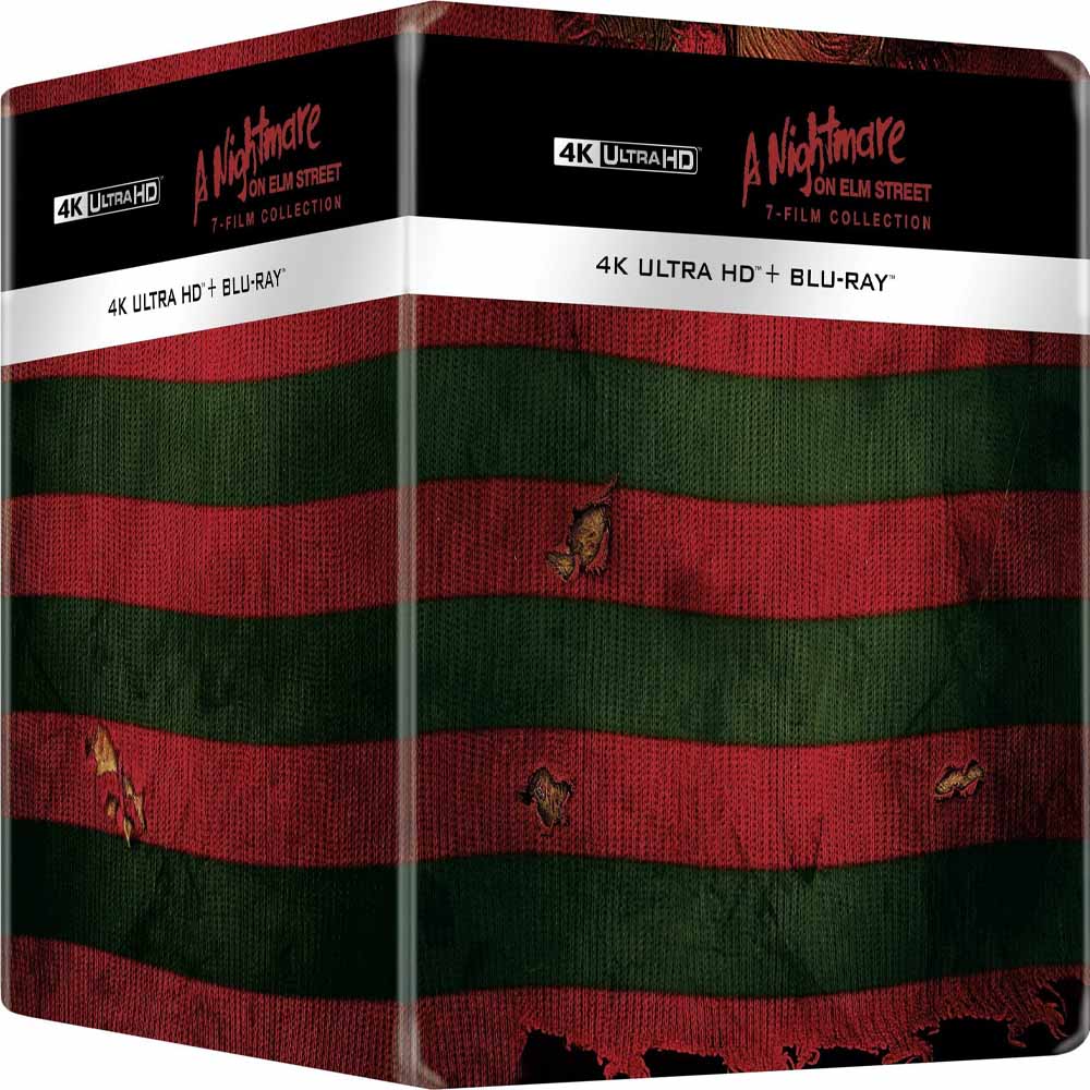 A Nightmare on Elm Street Collection (Steelbook Box Set) 4K UHD + Blu-Ray (UK Import) Warner Bros