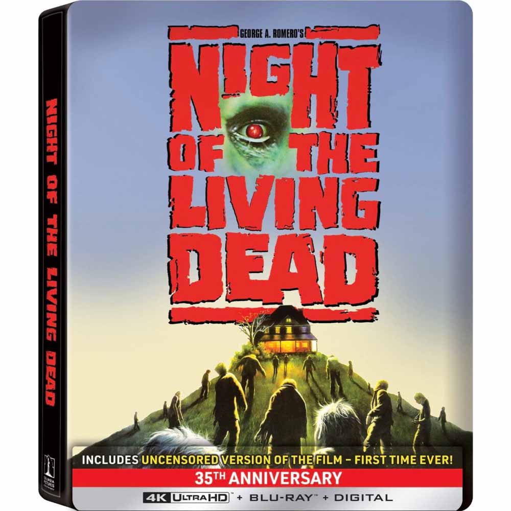 Night of the Living Dead (Steelbook) 4K UHD + Blu-Ray (US Import)
