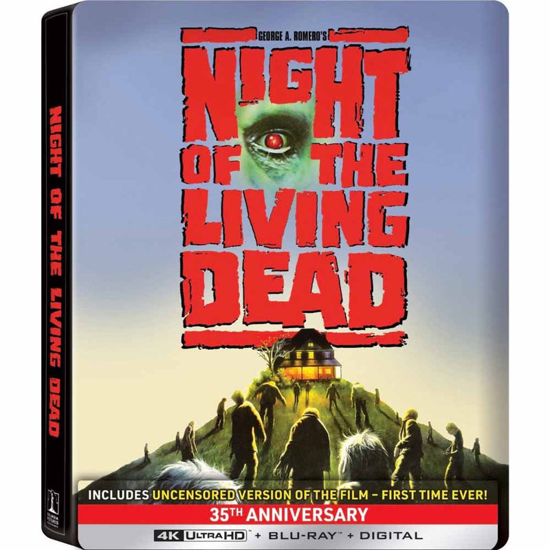 Night of the Living Dead (Steelbook) 4K UHD + Blu-Ray (US Import)