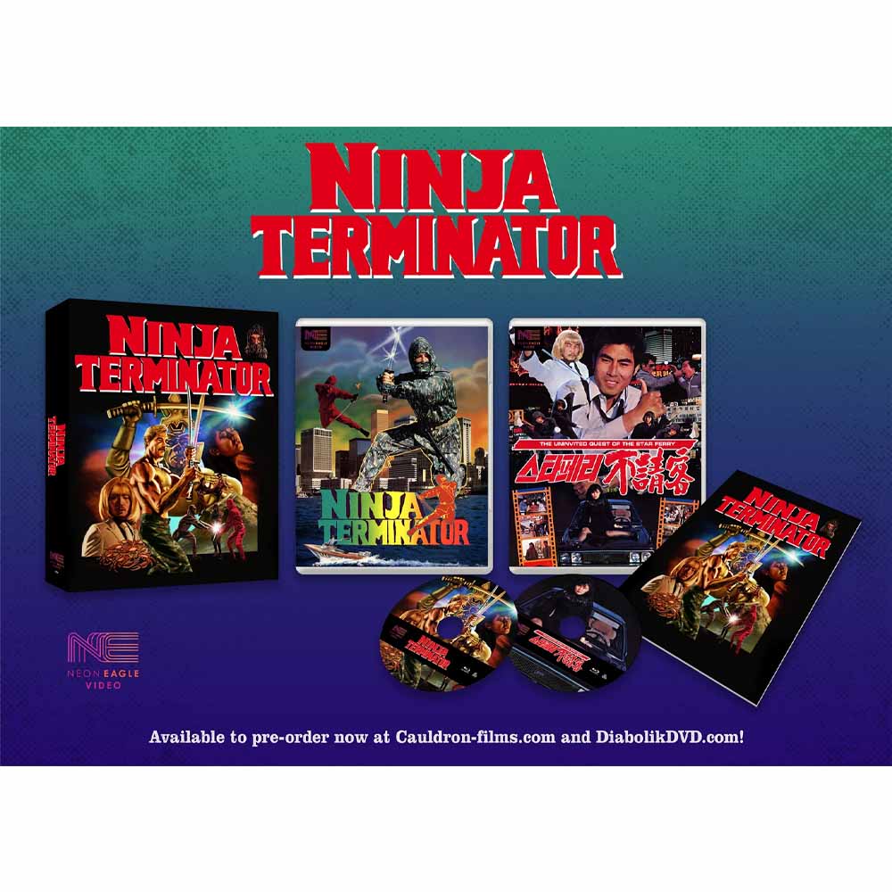 Ninja Terminator (Limited Edition) Blu-Ray Box Set (US Import) Neon Eagle Video